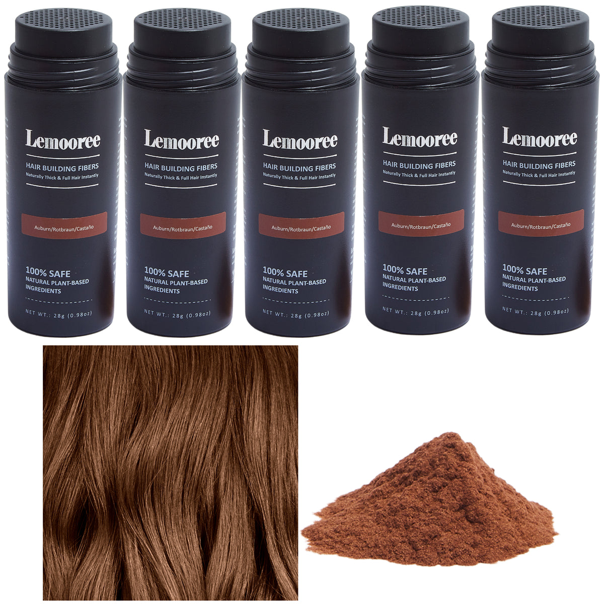 Hair Fibers, Value Pack 4