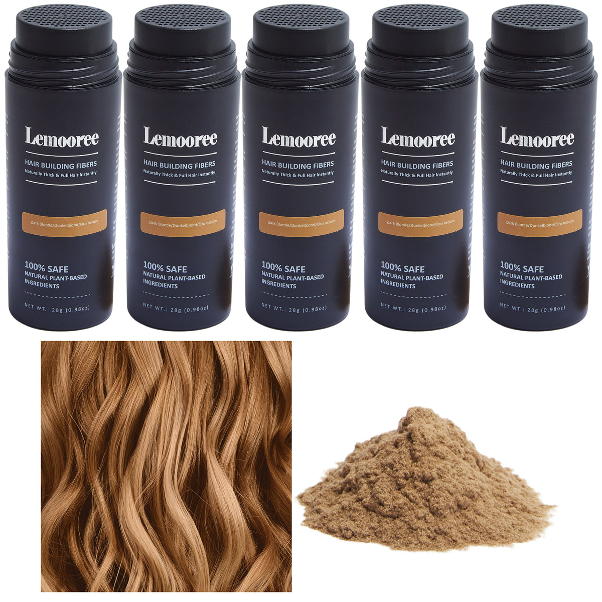 Hair Fibers, Value Pack 4