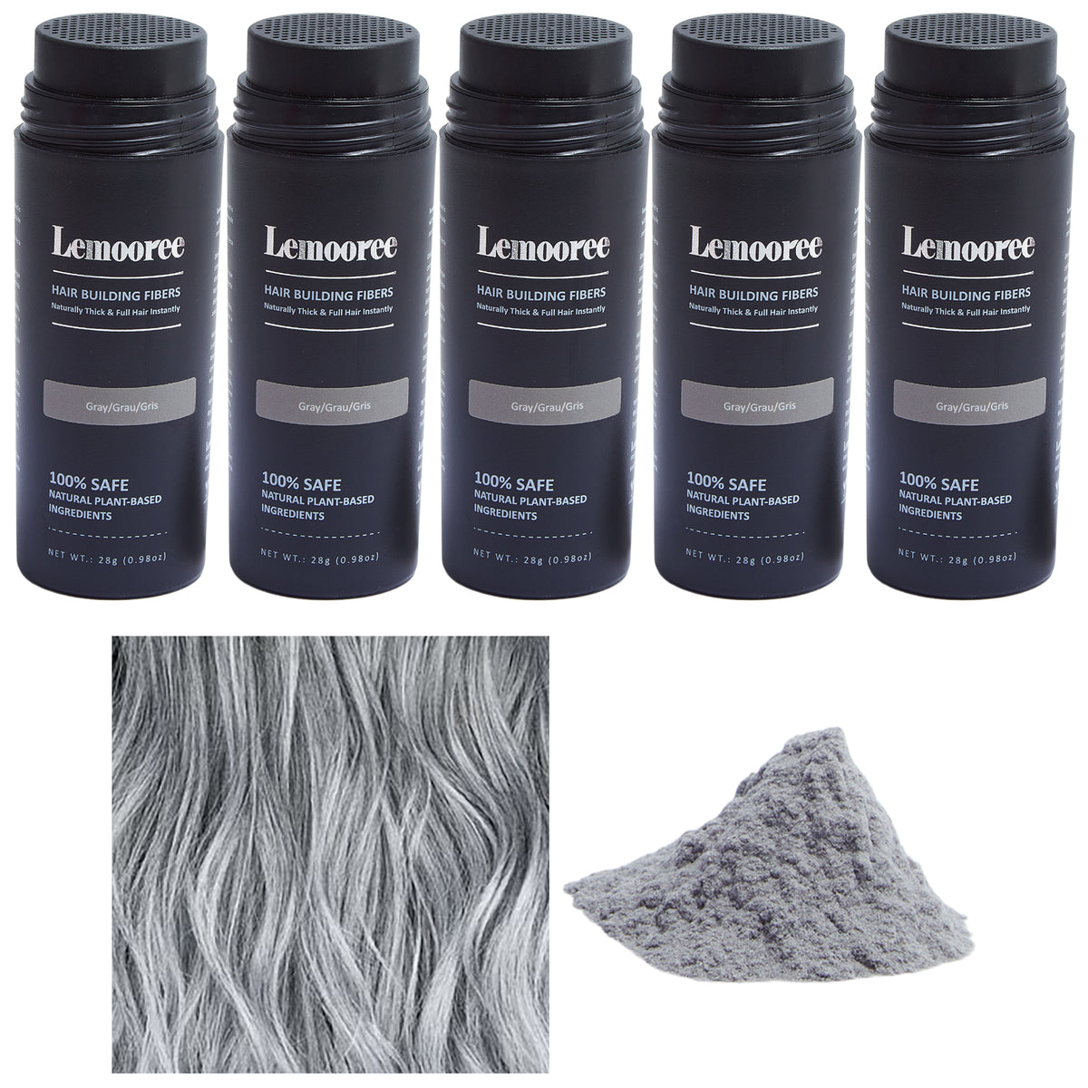Hair Fibers, Value Pack 4