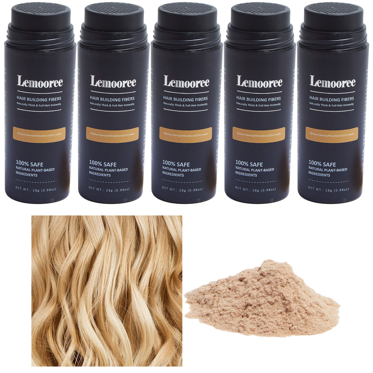 Hair Fibers, Value Pack 4